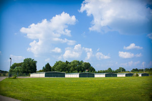 High Point Storage External buildings from the driveway